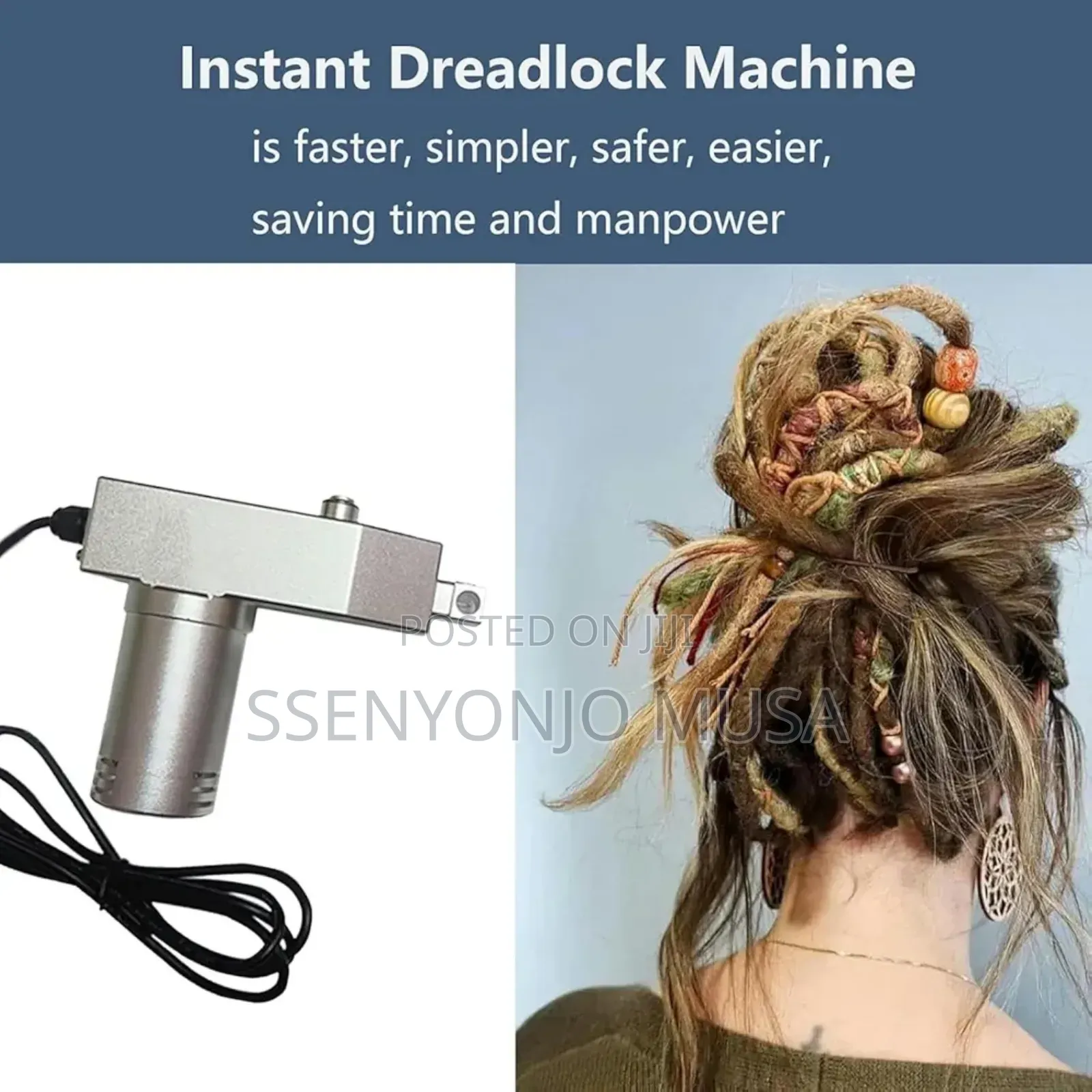 Upgraded Dreadlocks Machine - Fast Easy Diy Portable