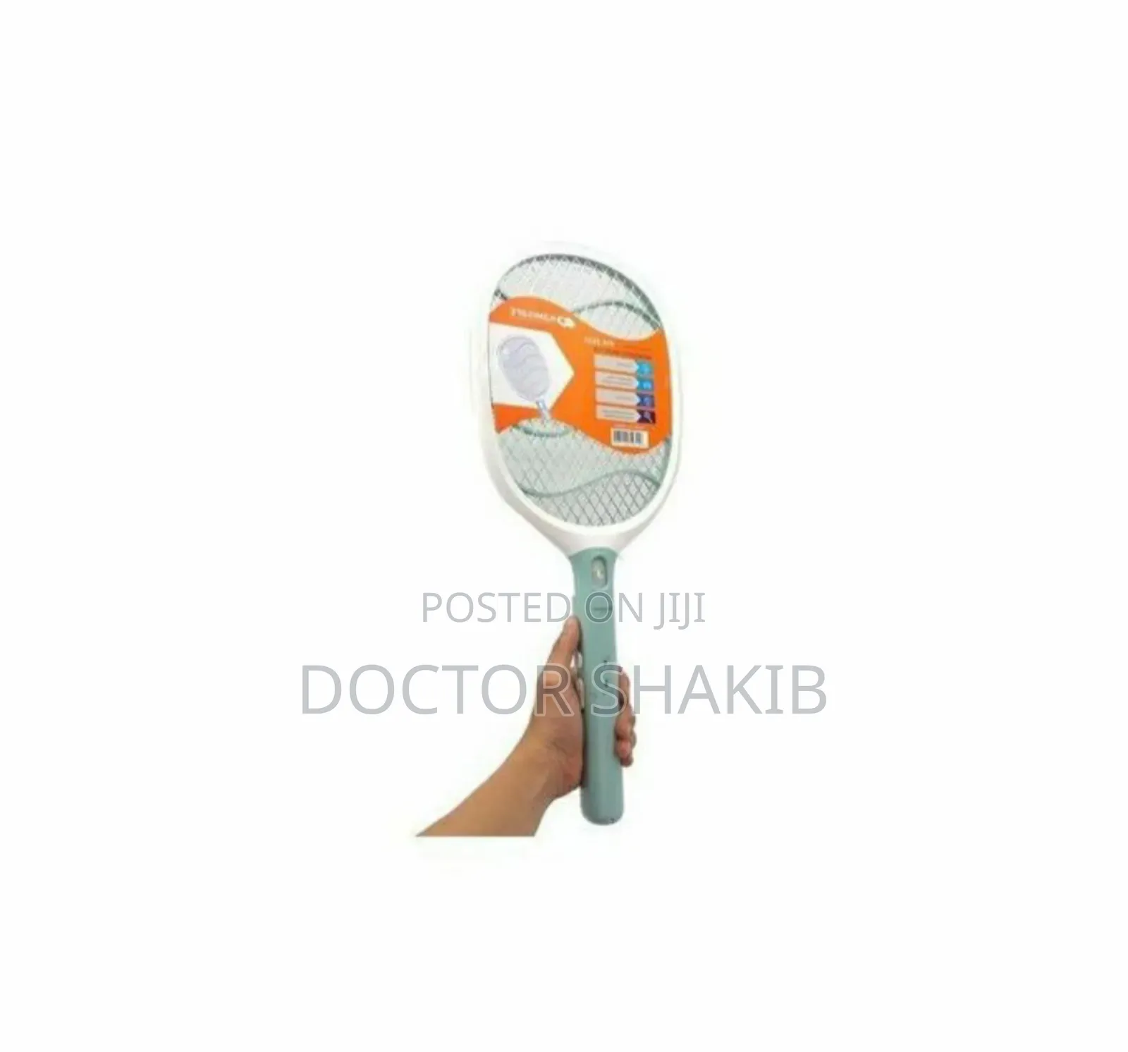 New Electric Mosquito Swatter Bat Killer Color Varies