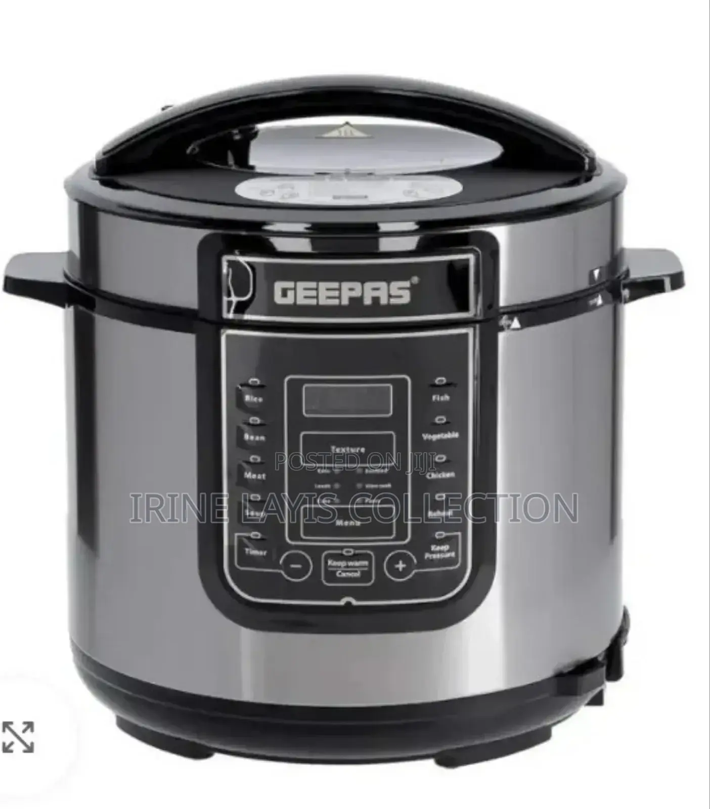6liter Geepers Electric Pressure Cooker