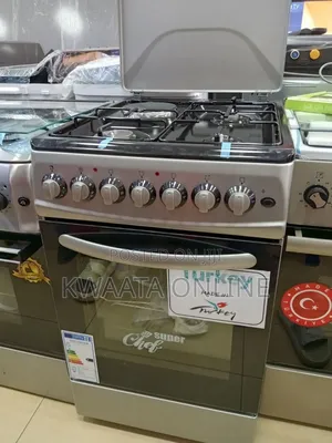 Super Chef 3 Gas + 1 Electric Cooker With Timer and Grill