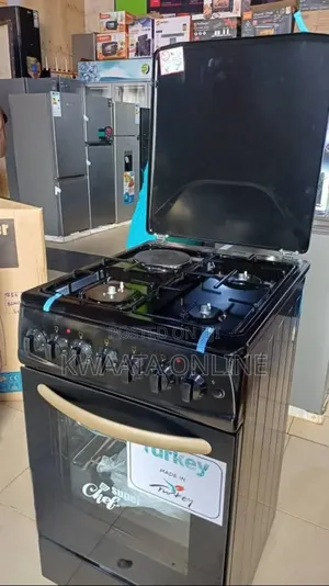 Super Chef 3 Gas + 1 Electric Cooker With Timer and Grill