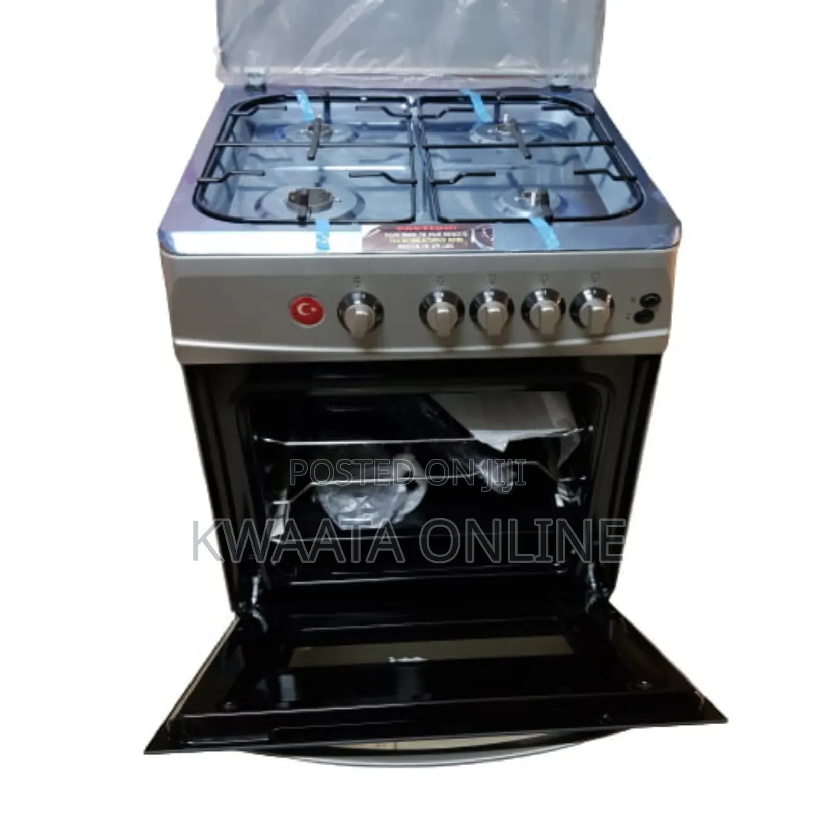 Super Chef 3 Gas + 1 Electric Cooker With Timer and Grill