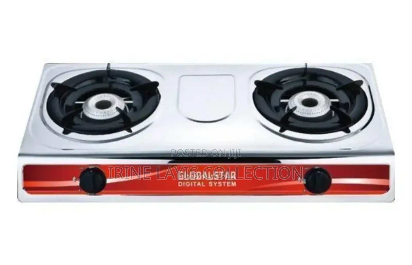 Global Star Double Burner Gas Stove