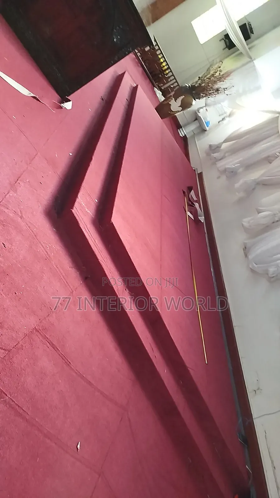 Church Pulpit Muroon Woolen Carpets