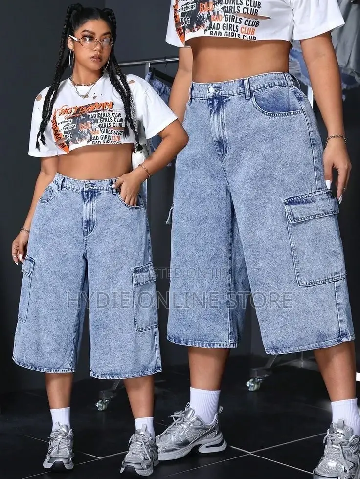 Ladies Jean Shorts