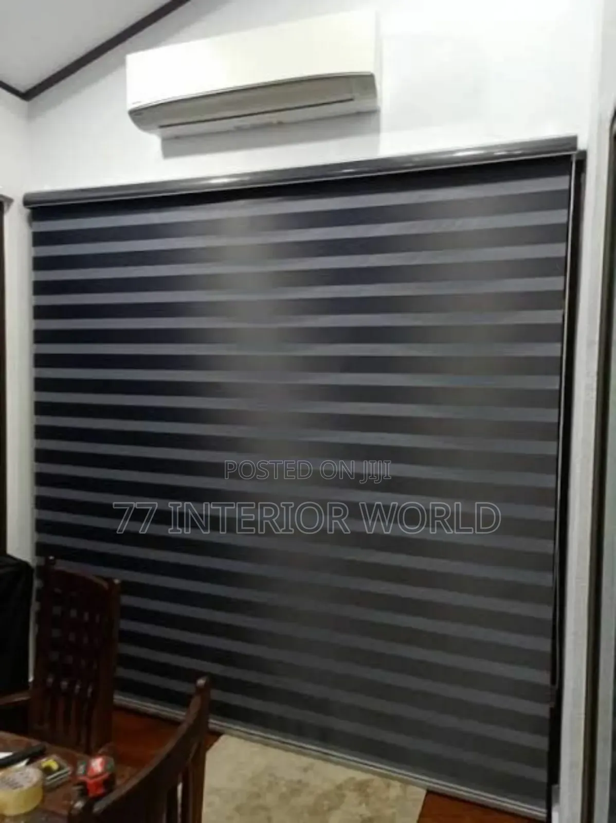 Big Office Door Roller Blinds