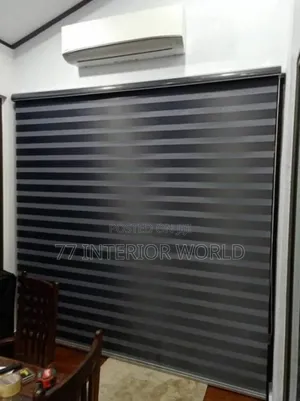 Big Office Door Roller Blinds