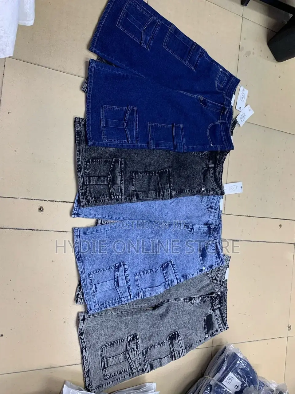 Ladies Jean Shorts