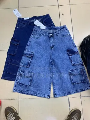 Ladies Jean Shorts