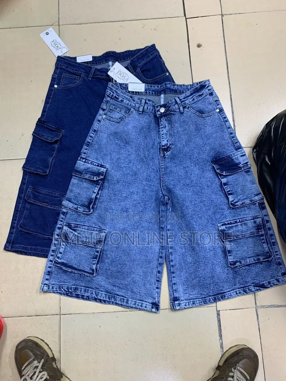 Ladies Jean Shorts