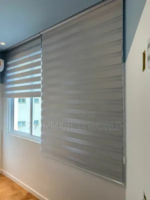 Beautiful Double Window Blinds
