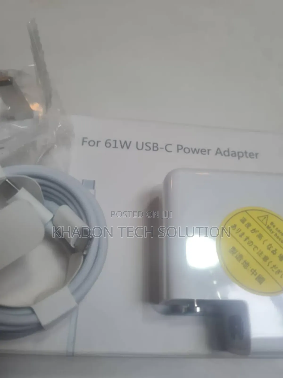 Original Apple Laptop Magsafe 3 Macbook Charger C Type 61w
