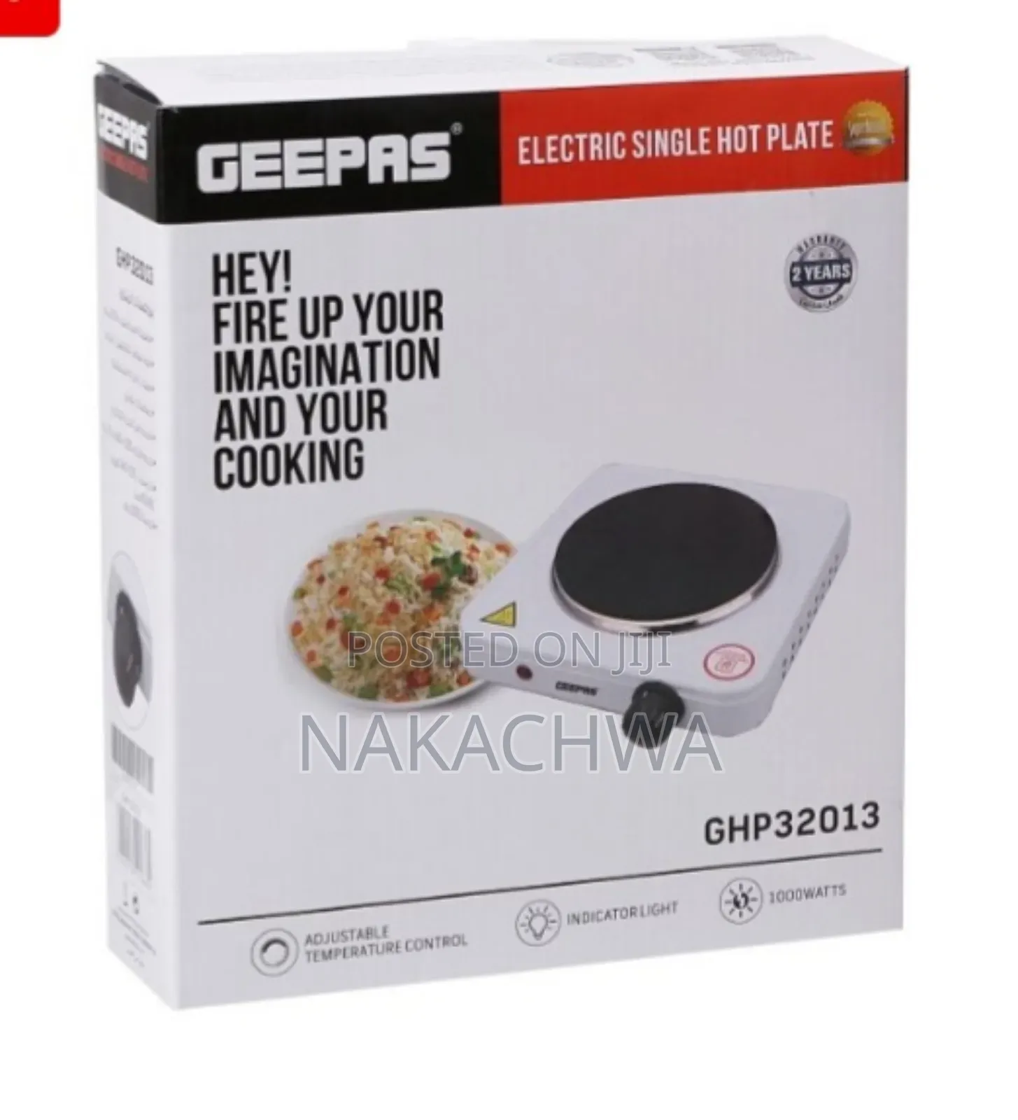 Geepes Single Hot Plates