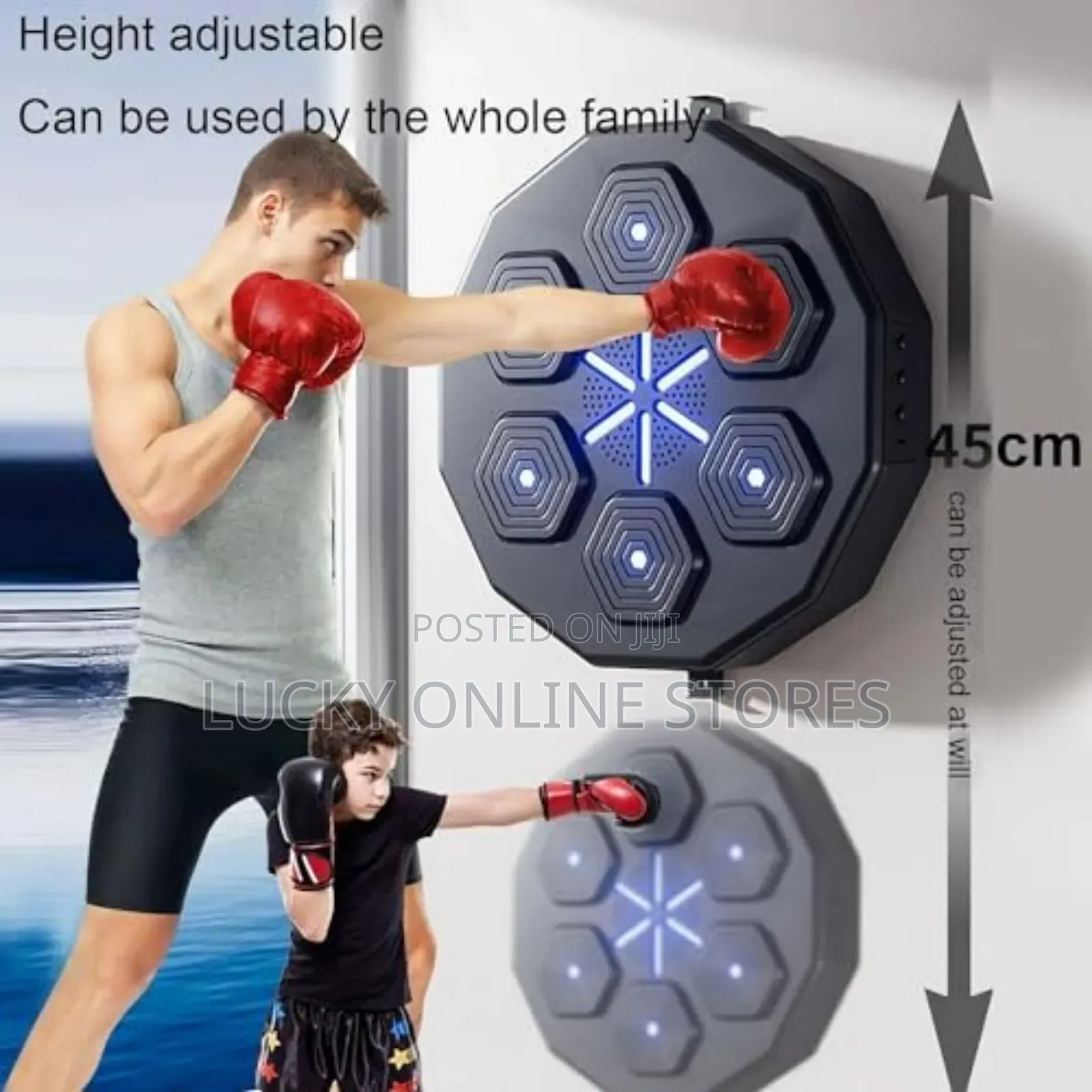 Wall Mounted Boxing Machu With Gloves