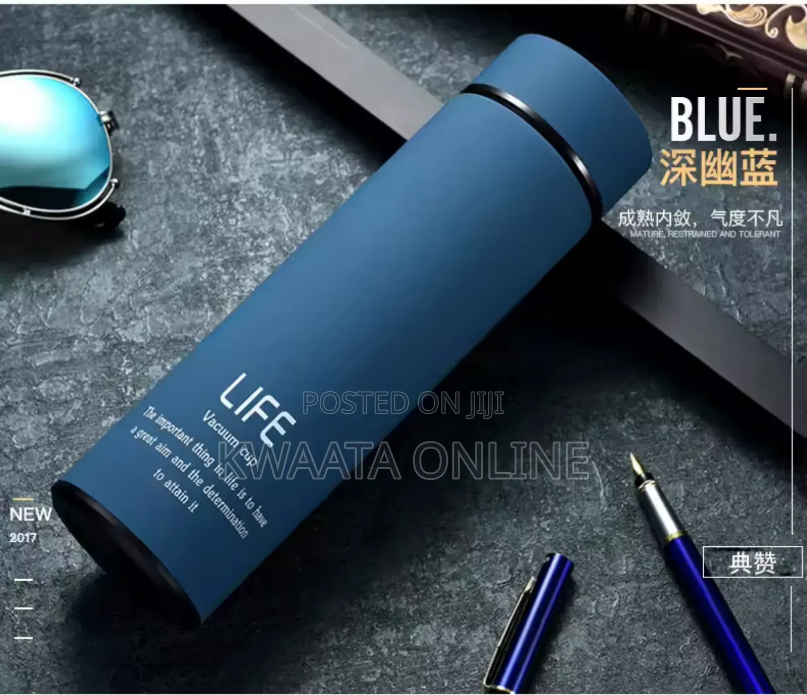 500ml Stainless Steel Thermal Water Bottle Vacuum Flask Cup