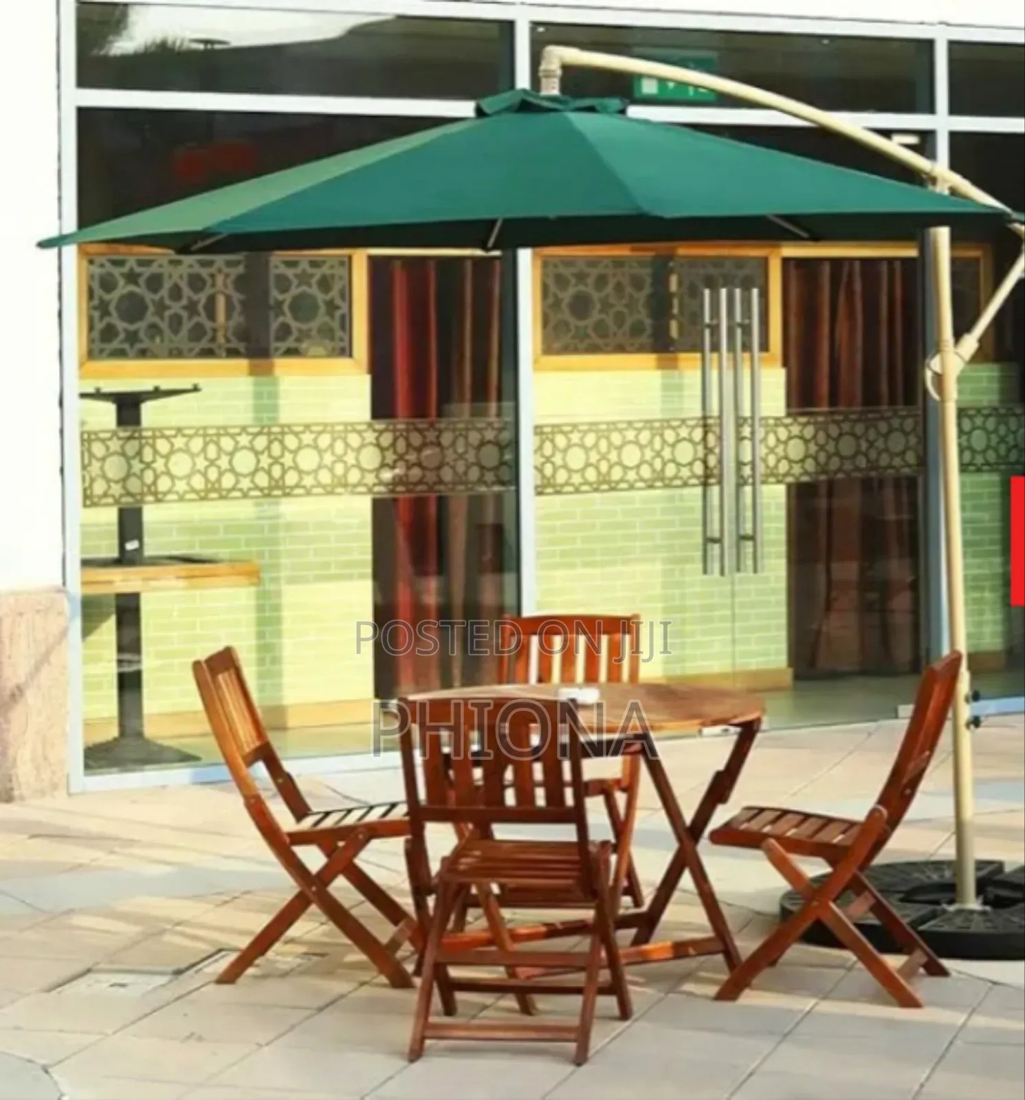 Umbrellas With Cross Base Water Sand