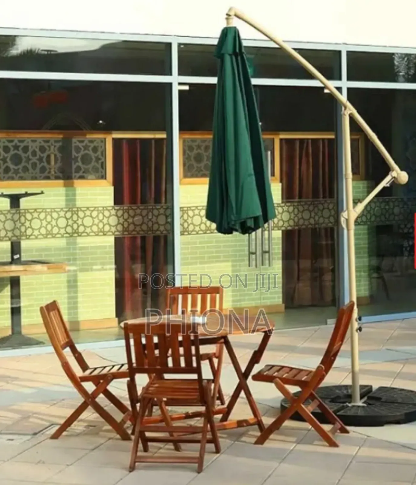 Umbrellas With Cross Base Water Sand