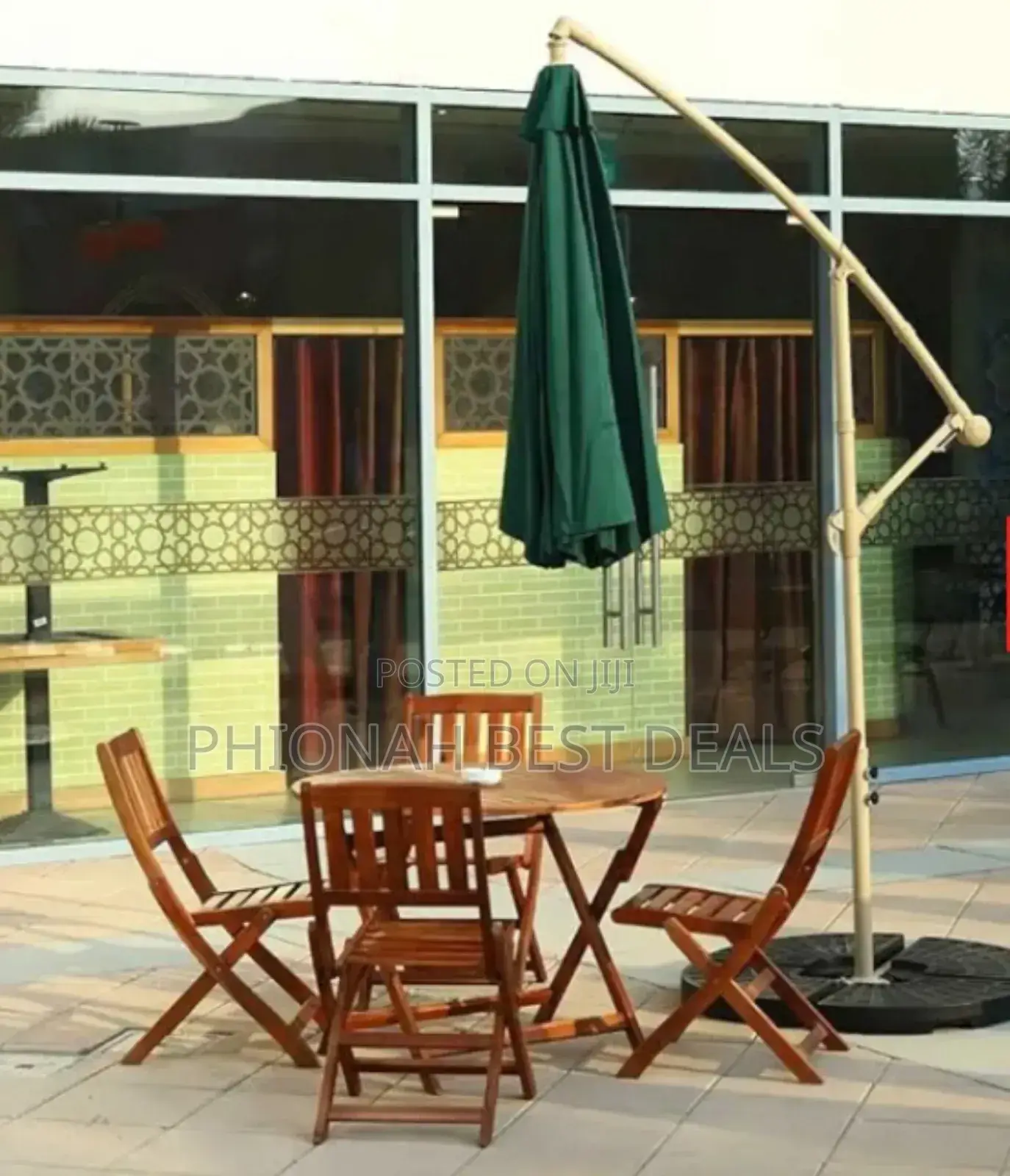 Umbrellas With Cross Base Water Sand