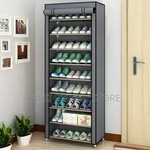 9tier Water Dust Proof Shoe Rack