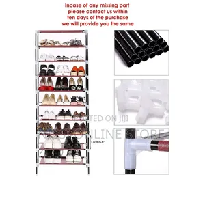 9tier Water Dust Proof Shoe Rack