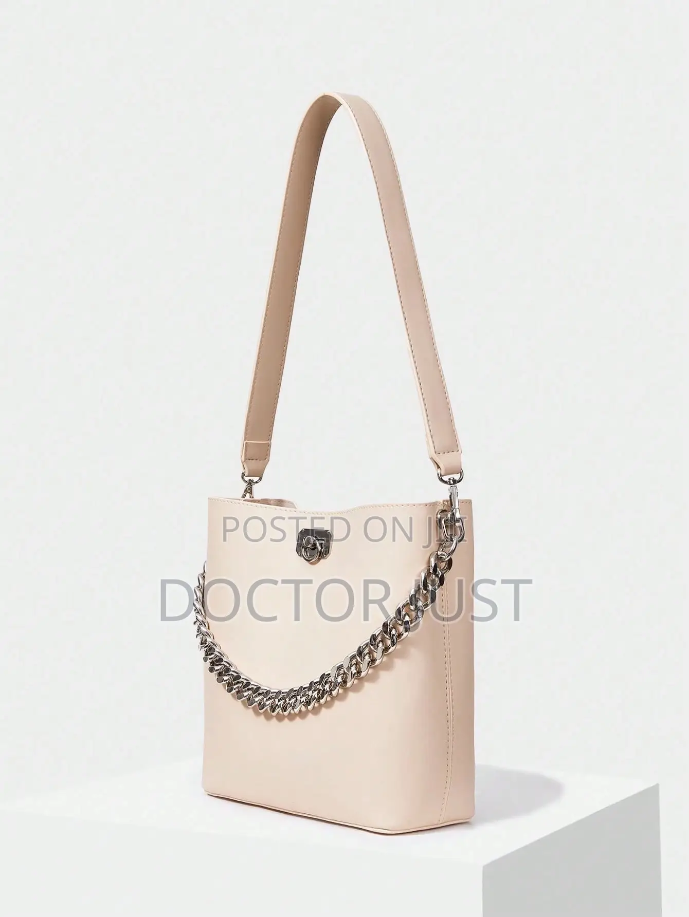 Cream / Nude Medium Tote Bag