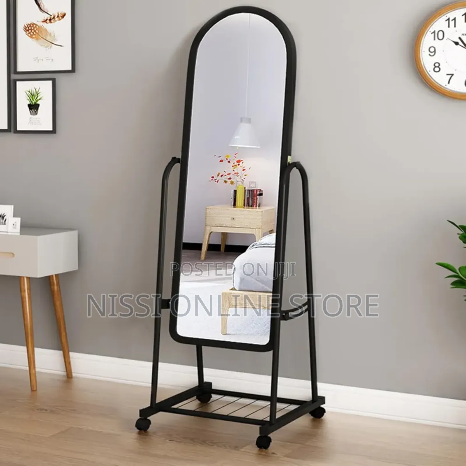 Full Length Dressing Mirror With Wheels