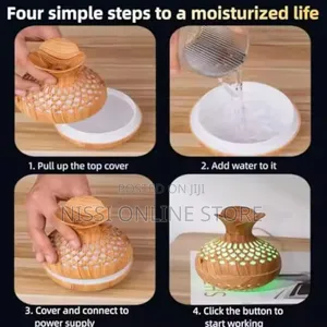 Wooden Vase Portable Humidifier