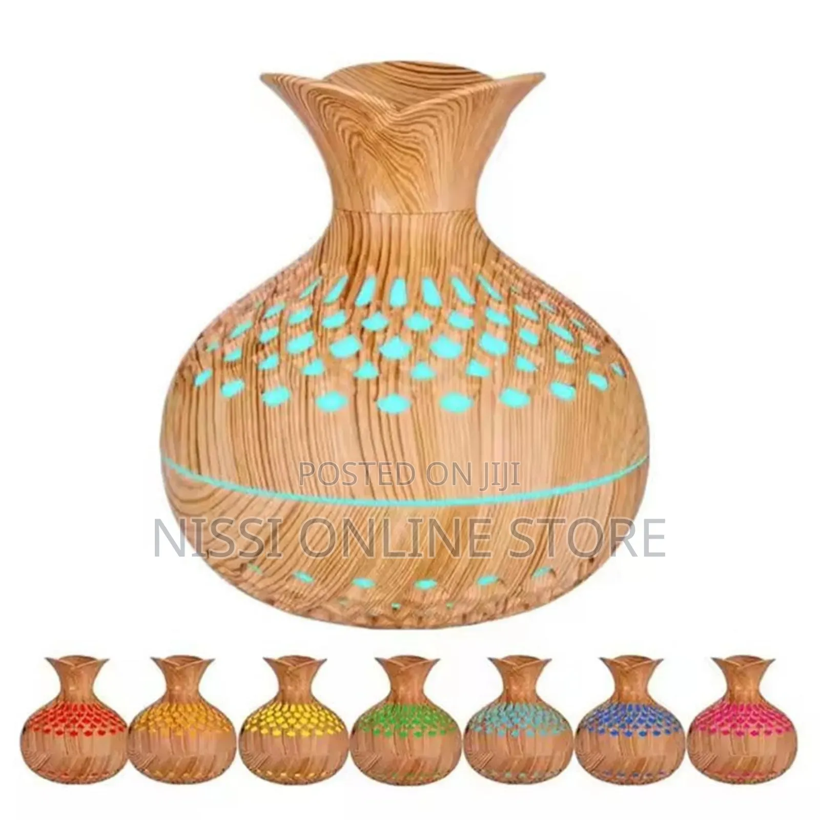 Wooden Vase Portable Humidifier