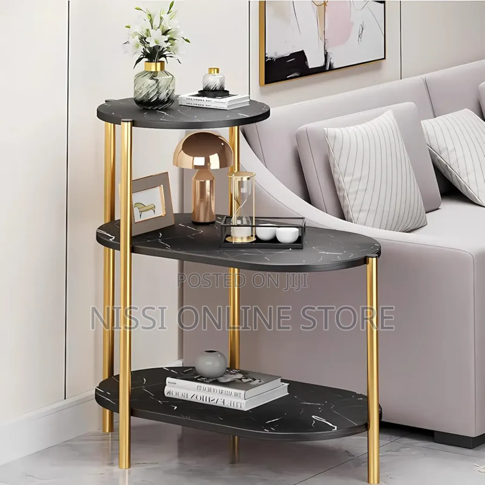 3 Tier End Side Table