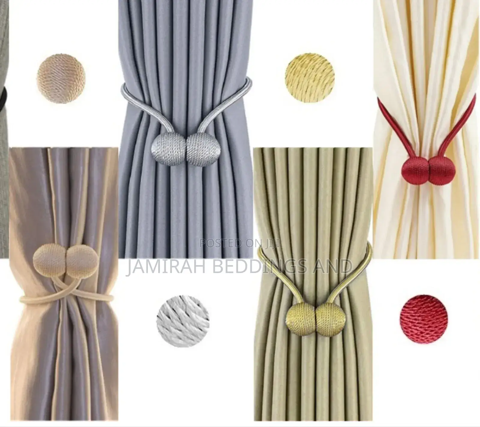 New Curtain Ties/Holders