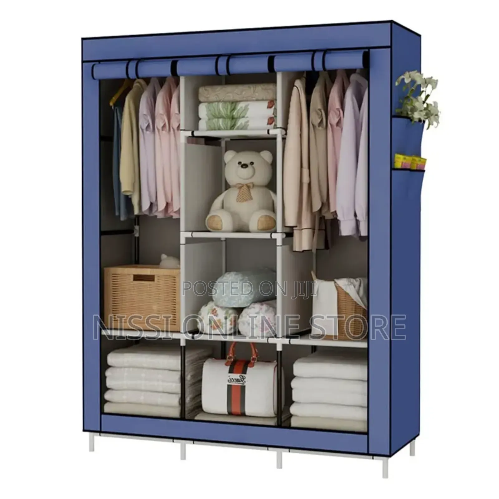 Portable Folding Wardrobe Organizer