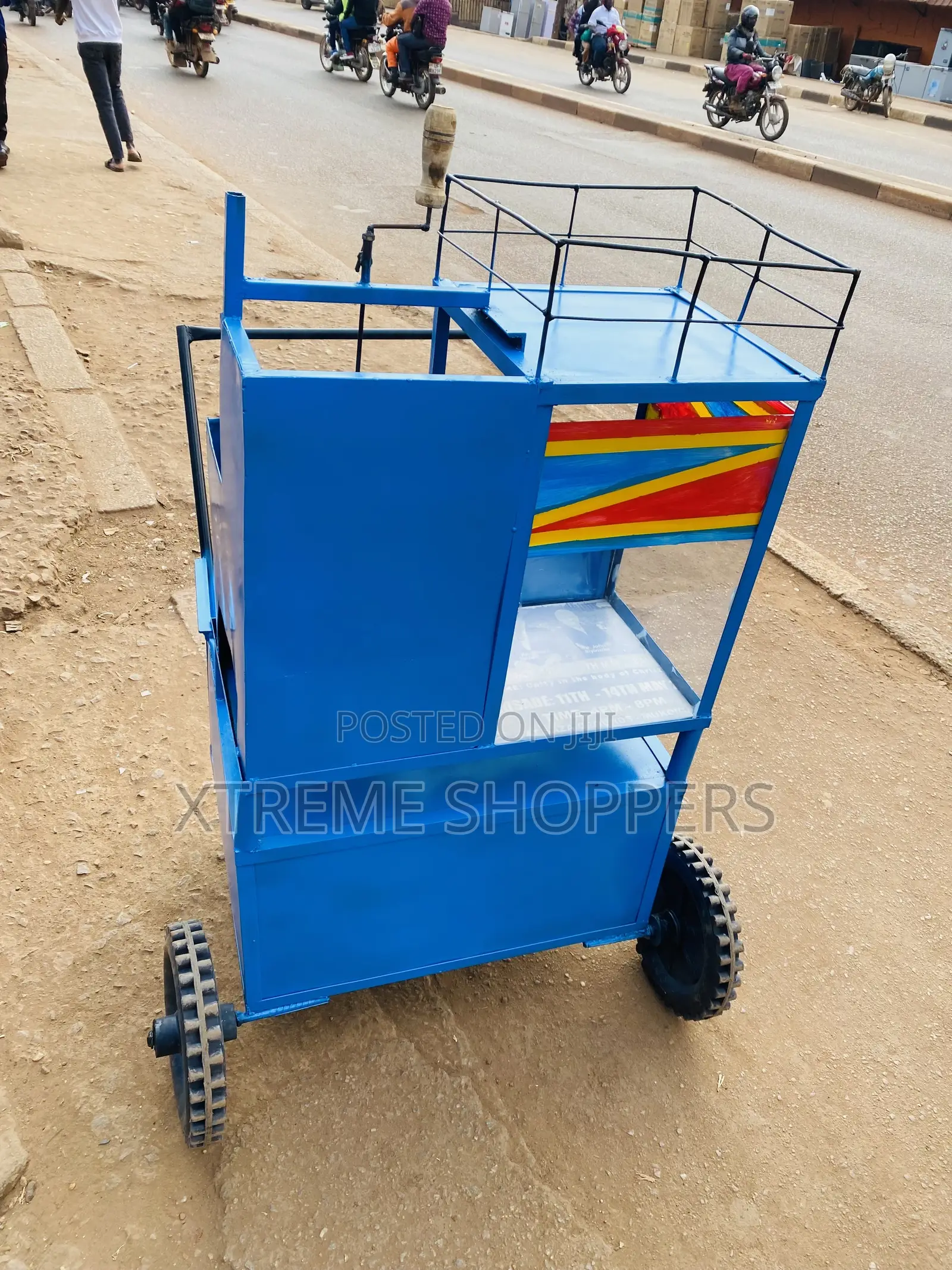 Simple Cater / Walking Machine / Charcoal Machine / Durabili