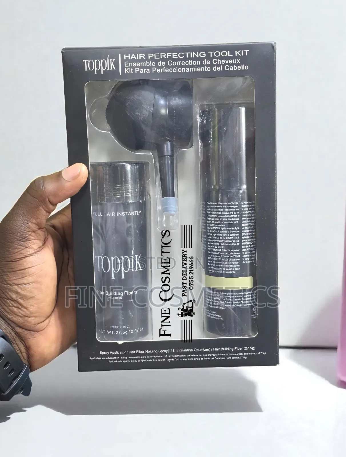 Toppik Hair Building Perfecting Kit for Hair Loss + Thinning