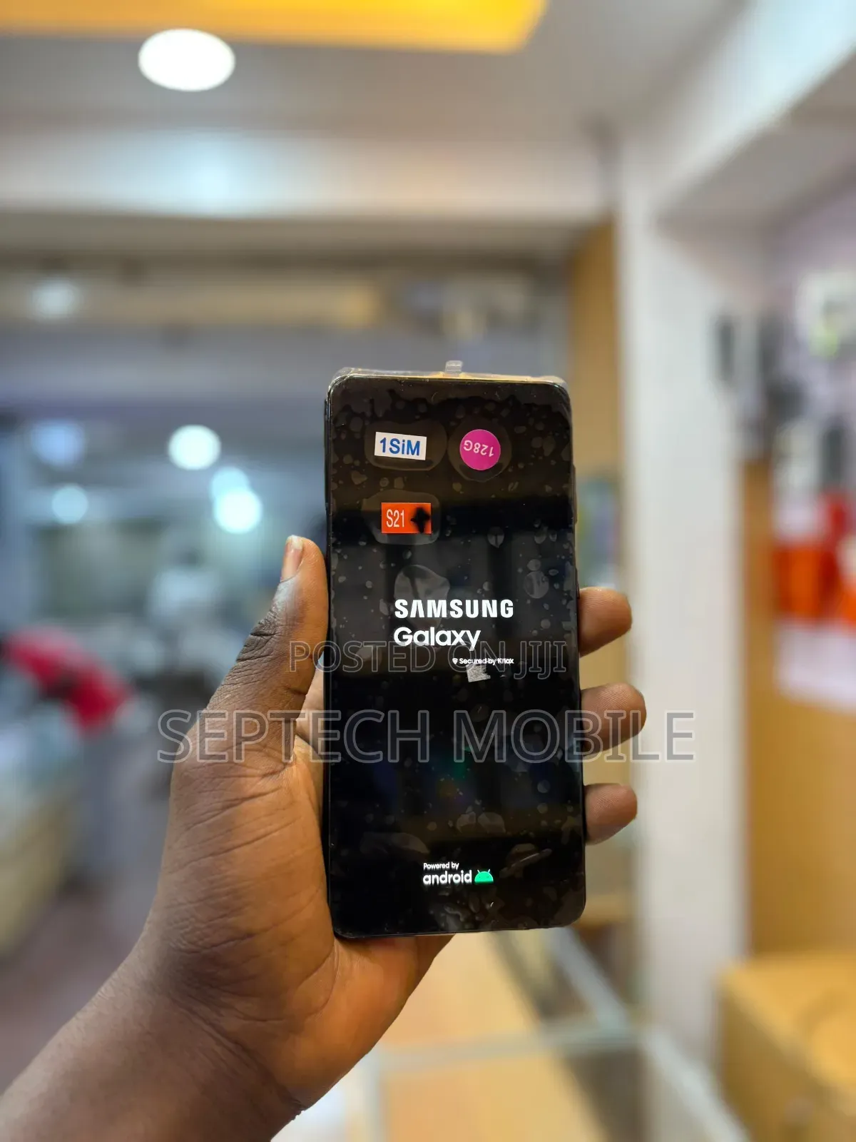 New Samsung Galaxy S21+ 5G 128 GB Black