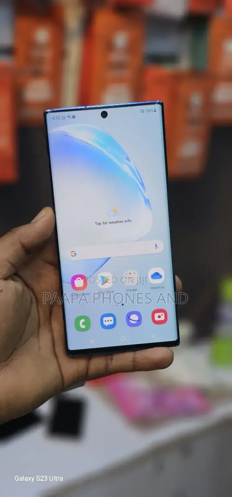 Samsung Galaxy Note 10 Plus 256 GB Blue