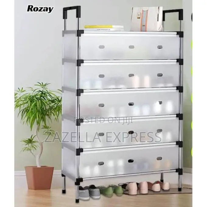 Dust Proofed 7-Tier Shoe Organizer and Drying Rack