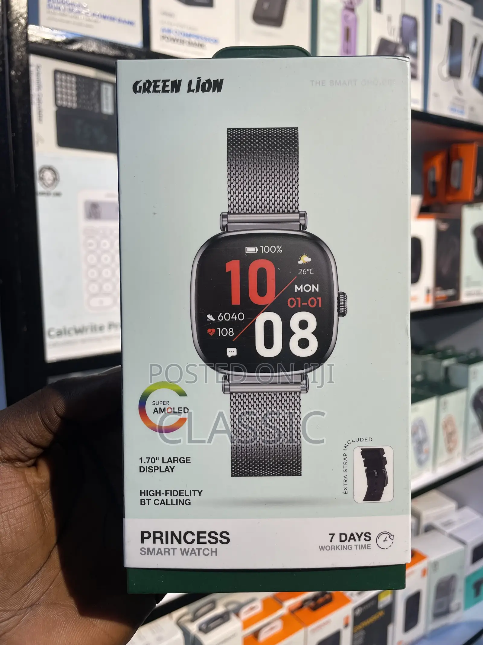 Green Lion Princess Smart Watch
