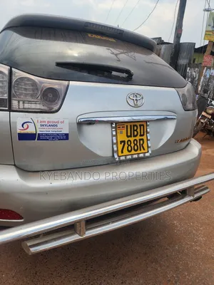Toyota Harrier 2008 Silver