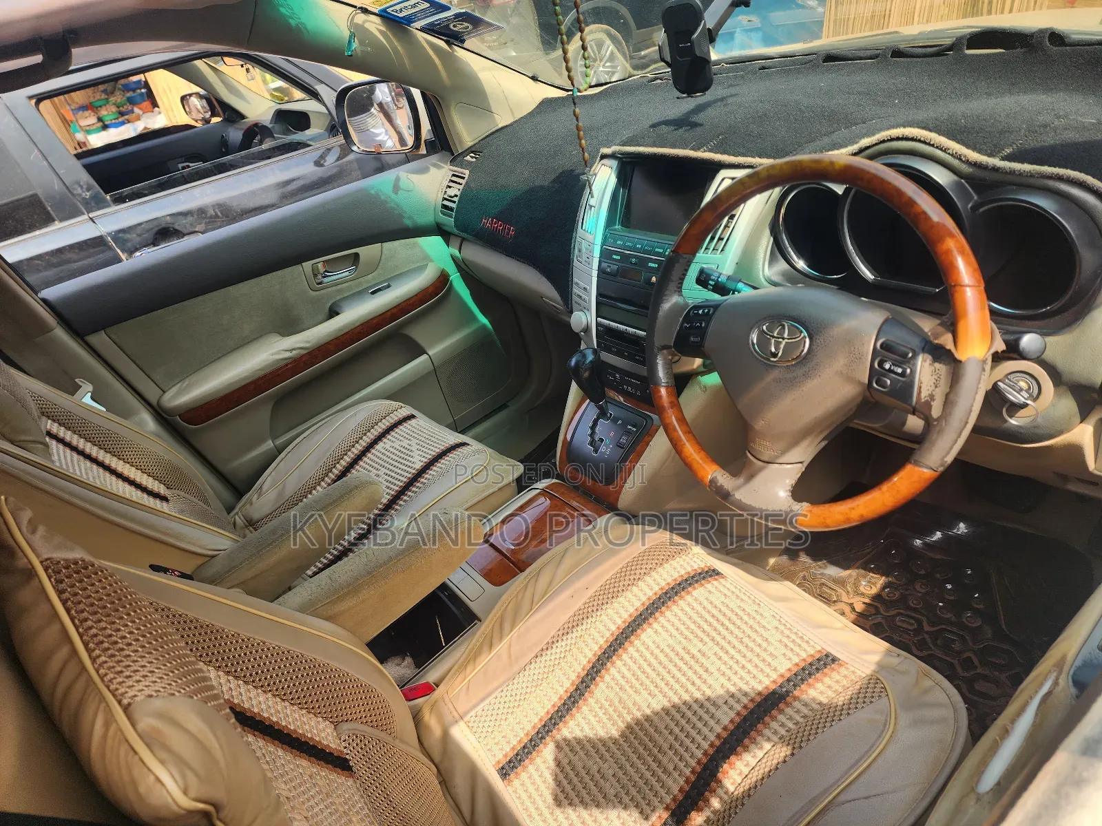 Toyota Harrier 2008 Silver
