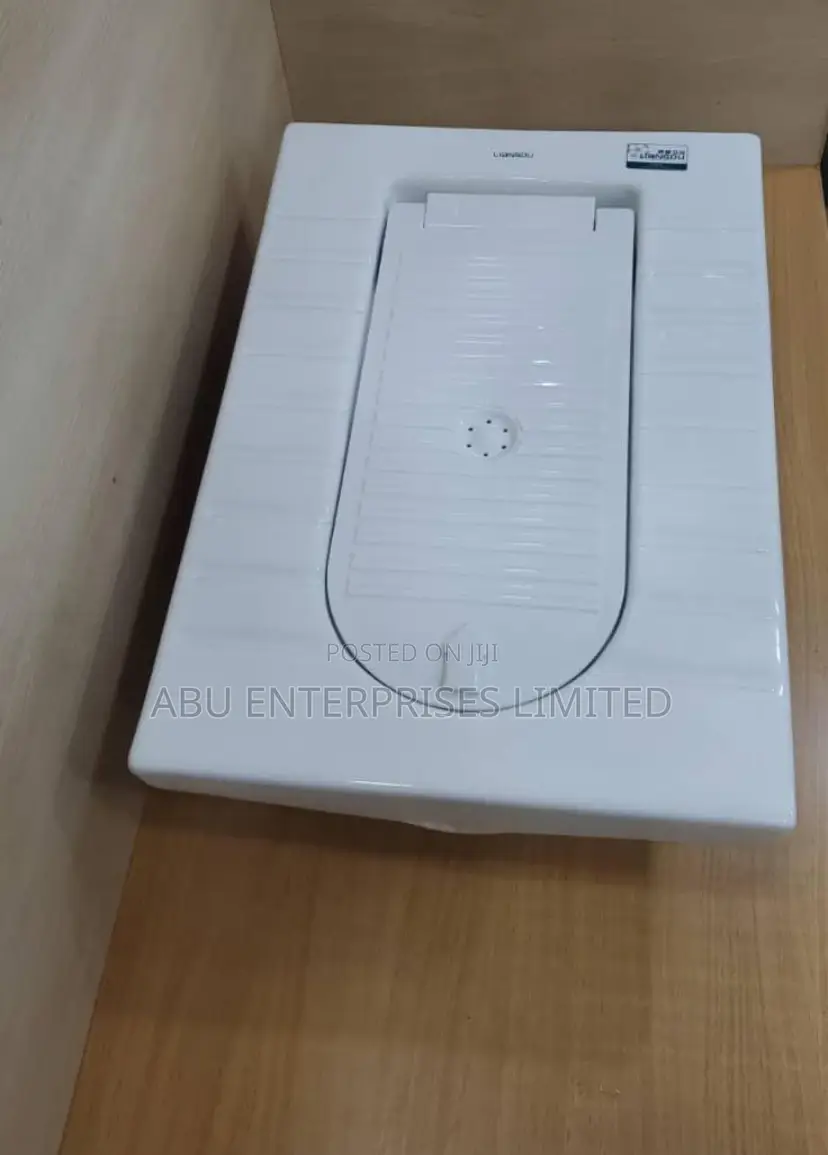 Ceramic Squatting Toilet With Cover