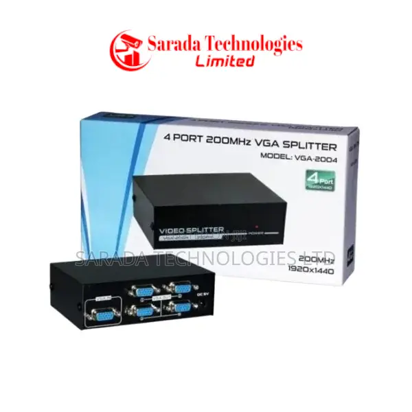 4 Port Vga-Splitter 1