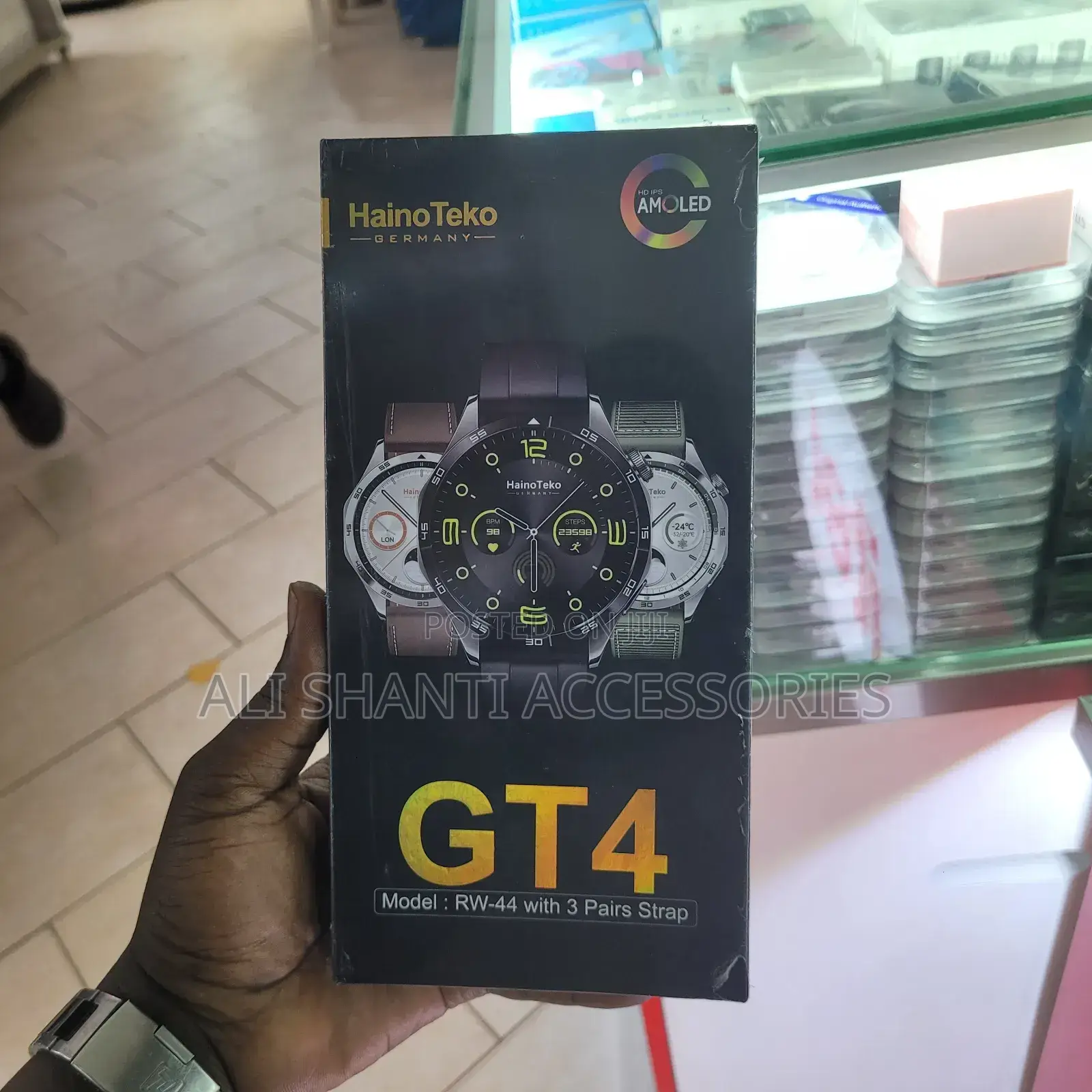 Smart Watch Gt4 Haino Teko, Amoled Watch Gt4 Haino Teko