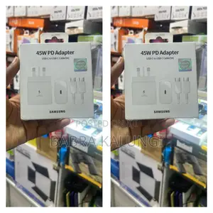 Fast Charger Samsung 3-Port Super Fast Charging Wall Charger