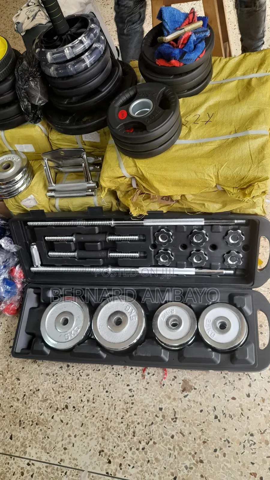 50kg Dumbell Material