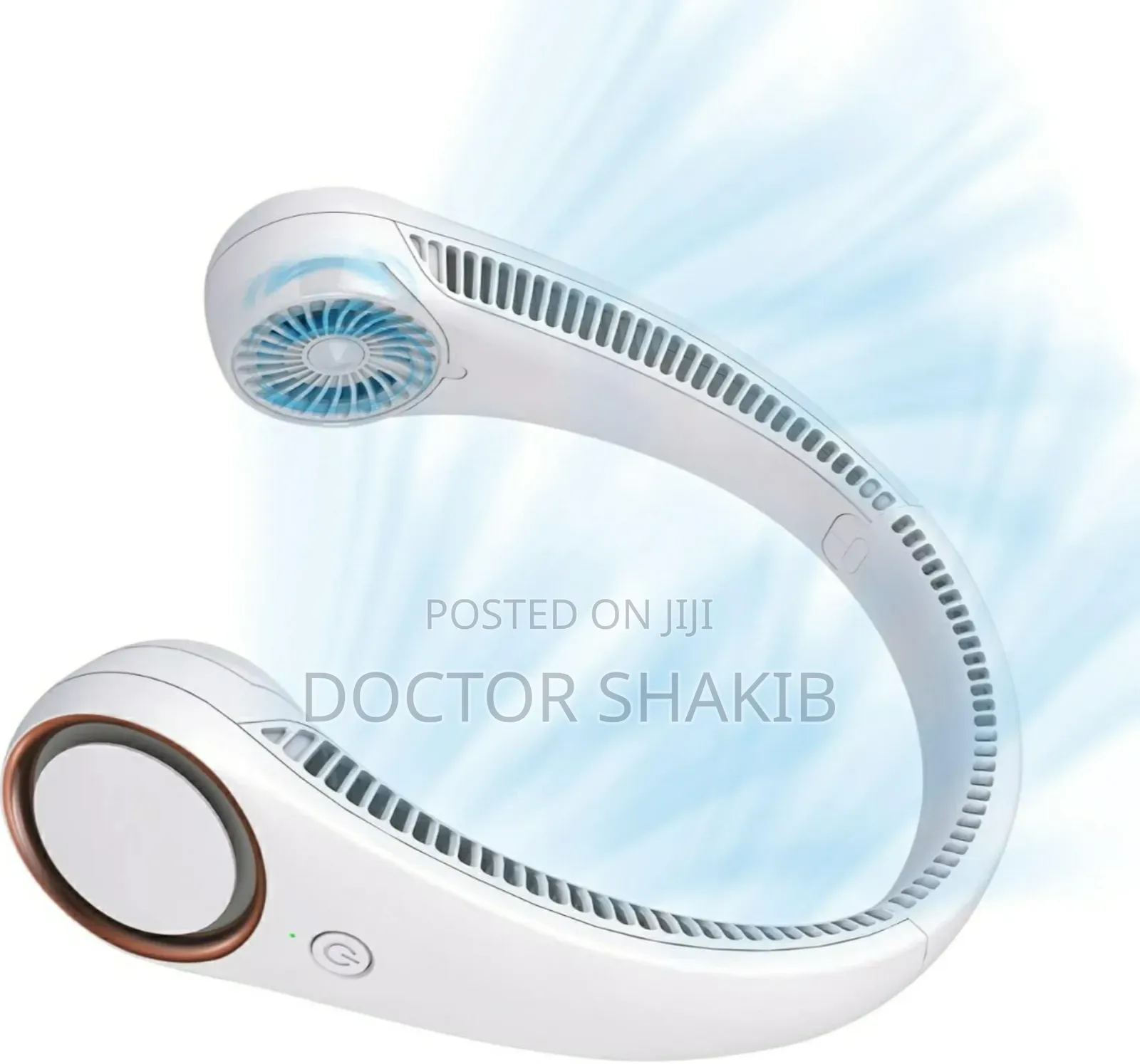 High Quality 4000 Mah Rechargeable Portable Neck Fan