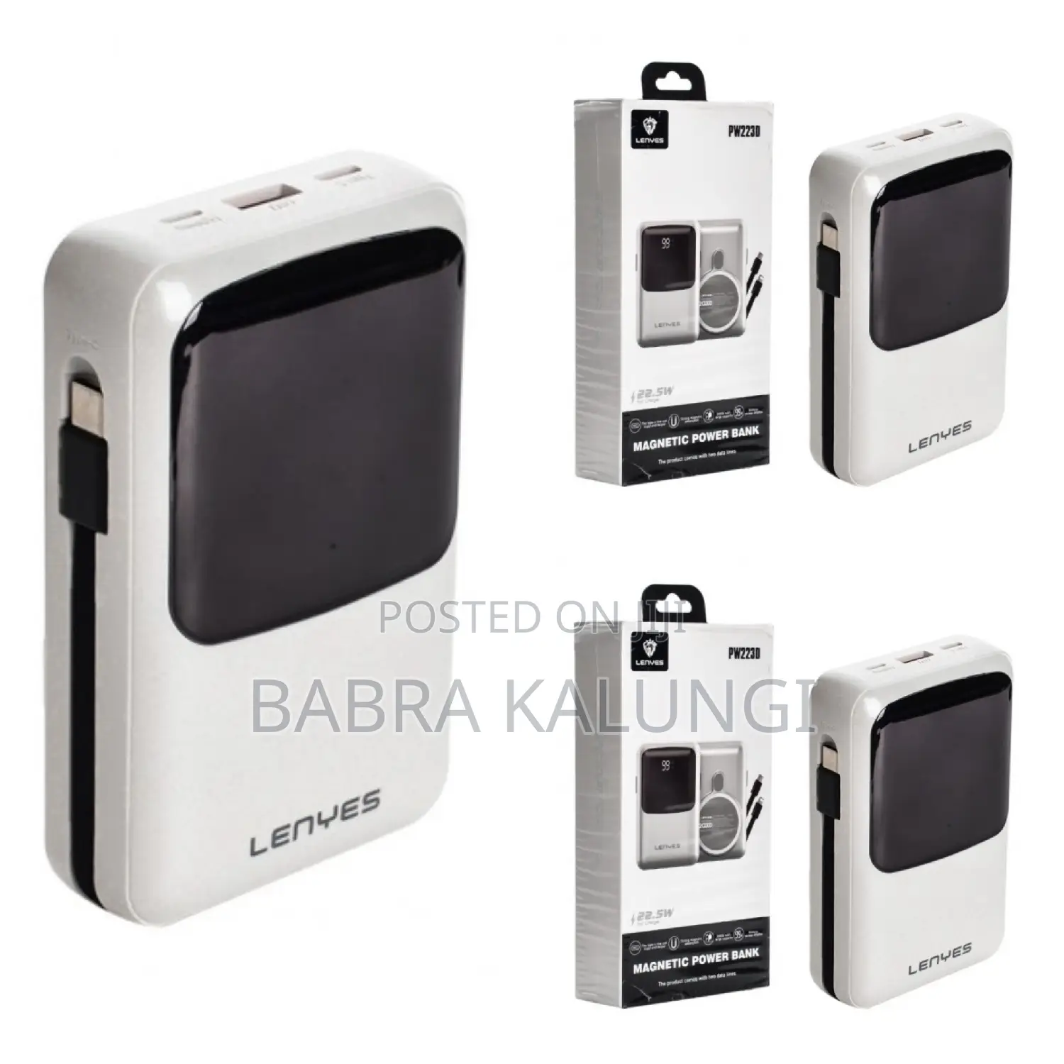 Lenyes Pw223d Magnetic Power Bank