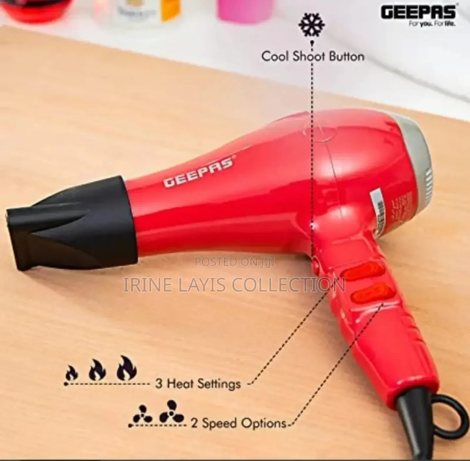 Geepers Hair Dryer Gh8078