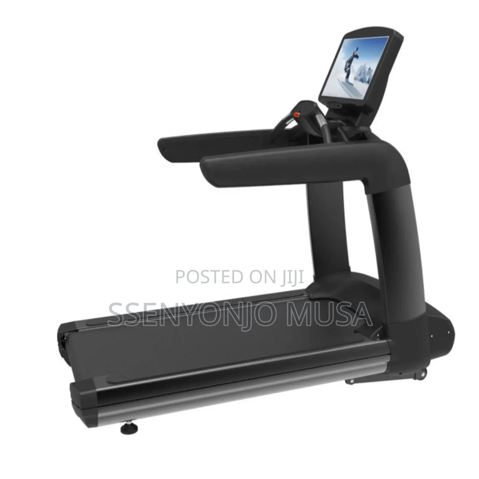 Commercial Treadmill Adjustable Incline Durable Construction