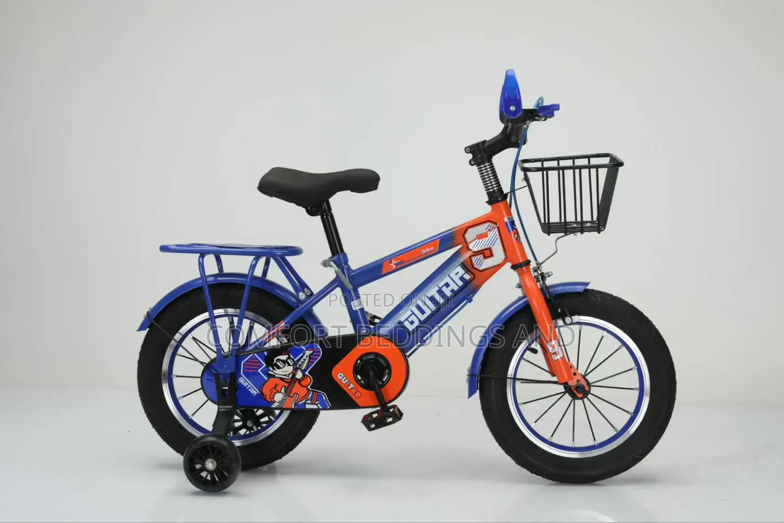 Guitar Bicycle Blue 1-5 Years