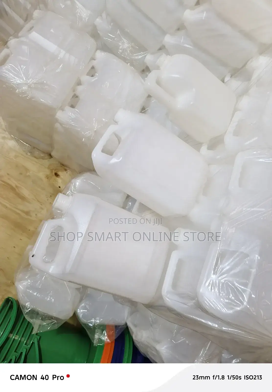 5ltrs Plastic Jerrycans